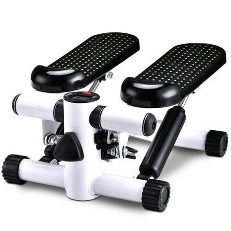 www.gamby .il 03 9341686 Stepper home exercise machine for walking resistance bands for hands. 2 in 1 Stepper Hausse Mini Trainer