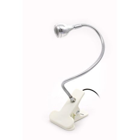 מנורת שולחן, גמישה וקליפס , USB-2