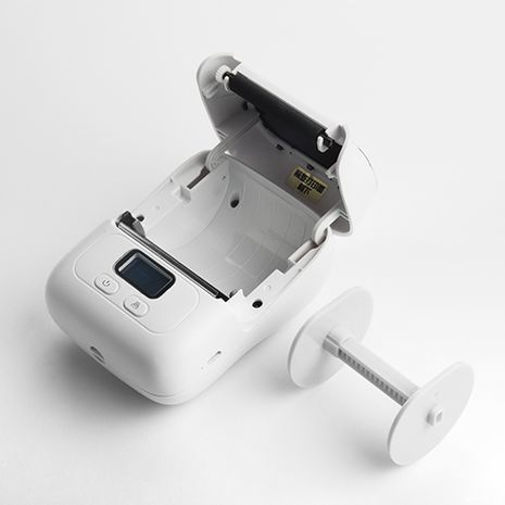 מדפסת מדבקות ניידת תרמי מיני אלחוטית להדפסת מדבקות, תוויות , ברקודים AIMO M110 Bluetooth