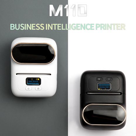 Portable AIMO M110 Bluetooth Mini Wireless Thermal Sticker Printer