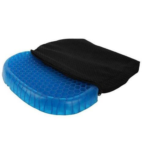 Egg Sitter. כרית מושב ג'ל אורטופדית וארגונומית להקלה בעמוד השדרה להפגת מתחים ביצת סיטר.