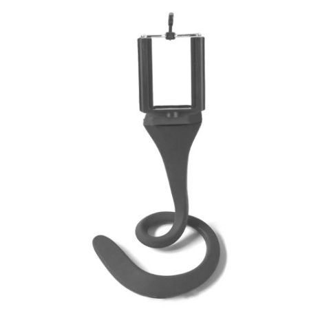 מחזיק טלפון גמיש. חצובה מפותלת . מעמד זרוע לסמרטפון - מחזיק טלפון לאופניים  על הגה