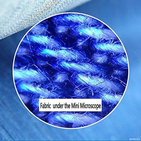 מיקרוסקופ כיס, מיני במארז ועם תאורת LED וגלאי אולטרה סגול פי 60