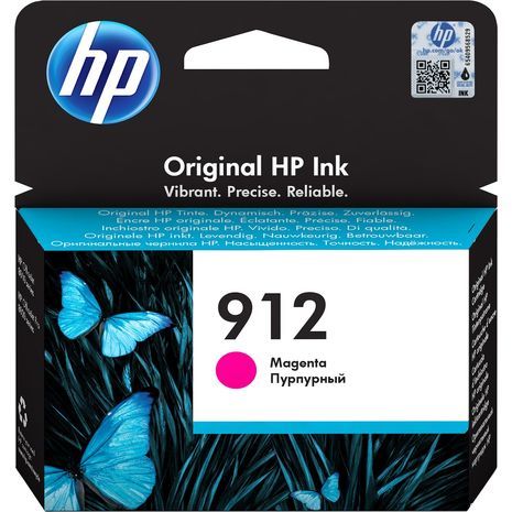 HP 912 M XL Genuine Magenta Inkjet Cartridge 3YL82AE BGX