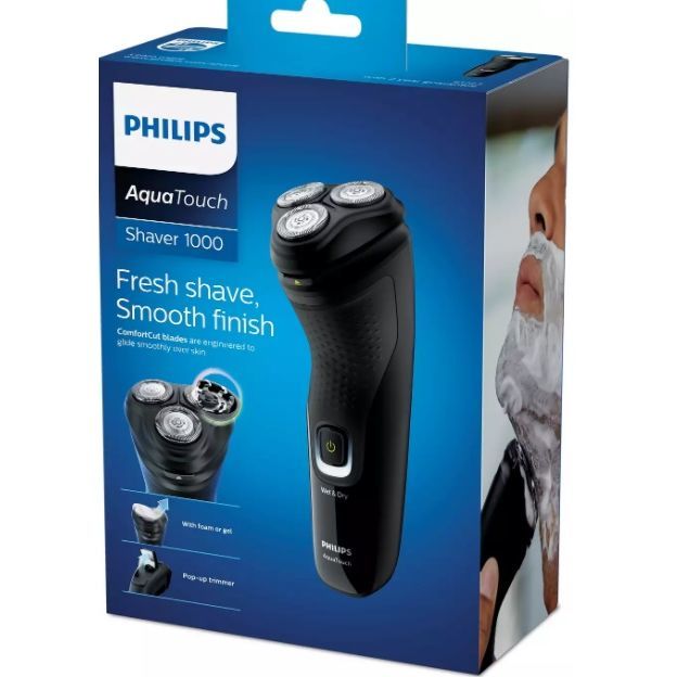 Электробритва, заряжающаяся, водостойкая, PHILIPS S1223/41 - www.gamby ...