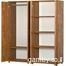 ארון  בגדים גדול 4 דלתות 4 מגירות  דגם Wardrobe 709 . תוצרת ישראל !