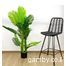 Rattan high bar stool Robin