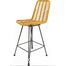Rattan high bar stool Robin