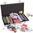 Texas Hold'em Deluxe  סט מפואר למשחקי פוקר 300 אסימונים
