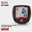 מחשב אופניים SunDing SD-548B. SD-548B מד מהירות לאופניים חיישנים רב-תכליתיים