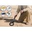 PINPONTING TIP! גלאי מתכות. גלאי מתכות עמיד למים 360°. אותות קול ורטט.