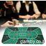 Professional Poker Rubber Mat NY-19090 — Up to 10 Players, Waterproof, Non-Slip, 90x180 cm, 0.2 cm Thick