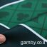 Professional Poker Rubber Mat NY-19090 — Up to 10 Players, Waterproof, Non-Slip, 90x180 cm, 0.2 cm Thick