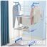 מתלה בגדים נייד רב-תכליתי לאחסון וייבוש – Spray Painting Clothes Hanger TW116
