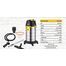 Industrial Vacuum Cleaner for Wet and Dry Cleaning, 30 Liters GPT GPV-2530