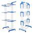 מתלה בגדים נייד רב-תכליתי לאחסון וייבוש – Spray Painting Clothes Hanger TW116