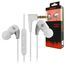 Silicone headphones with microphone 3.5 original, for mobile phones Jabees WE102 M - 2