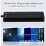 HUB for 8 Ports USB 3.0 with Separate Port 2.1 A for charging of tablets and breakers for each port . 5Gbps Superspeed . Dynamode USB-HB-8P