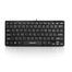 מקלדת מיני שחורה עברית-אנגלית USB He-En COMPOINT