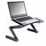 שולחן - טרנספור מתקפל למחשב נייד, טאבלט ומטרות אחרות. גדול ונוח. עם מאוורר.
