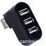 3 PORTS USB HUB  2.0 . 90°/180° Rotatable