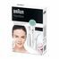 הגדר לטיפול פנים 3 ב 1. מסיר שיער פנים + מברשות לעיסוי וניקוי עמוק FaceSpa SE853V Braun
