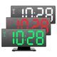 Electronic table clock - alarm clock LED clock DS-3618L Mirrored