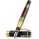 Luxury Black Fountain Pen with Golden Metal Nib – Premium. Ink Pen for Stationery, Office, and School.