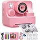 Детский фотоаппарат с мгновенной печатью ( как полароид ). Цифровая камера высокого качества съемки с автофокусом и двойной вспышкой — подходит для мальчиков и девочек.