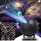 Планетарный проектор Galaxia Star, 12 изображений, ночник для спальни