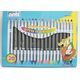 Pack of 20 colored double-sided markers ARTI