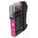 Brother LC980M /  LC1100 Magenta compatible inkjet cartridge