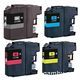 Brother LC123 Compatible Black & Colour Ink Cartridge 4 Pack