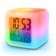 Цифровой будильник, термометр RGB, часы-календарь,  Moodicare Clock
